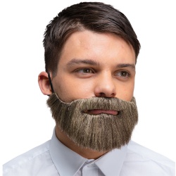 Deluxe Realistic Beard - Grey
