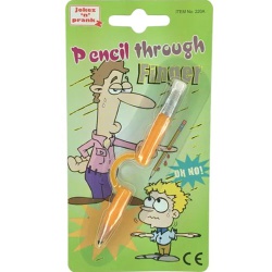 Pencil Through Finger