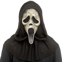 Deluxe Aged Scream Mask