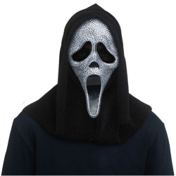 Ghost Face Bling Mask Crystal
