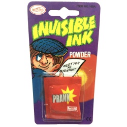 Invisible Ink Powder
