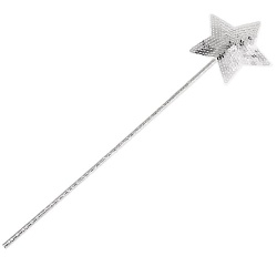 Silver Sequin Wand