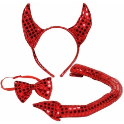 Sequin Devil Set