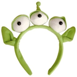 Three Eyed Alien Headband