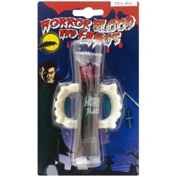 Kids Vampire Teeth With Blood