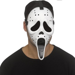 Ghost Face Hockey Mask 