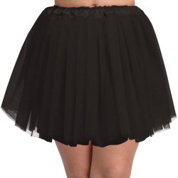 Tutu Satin Waistband - Black