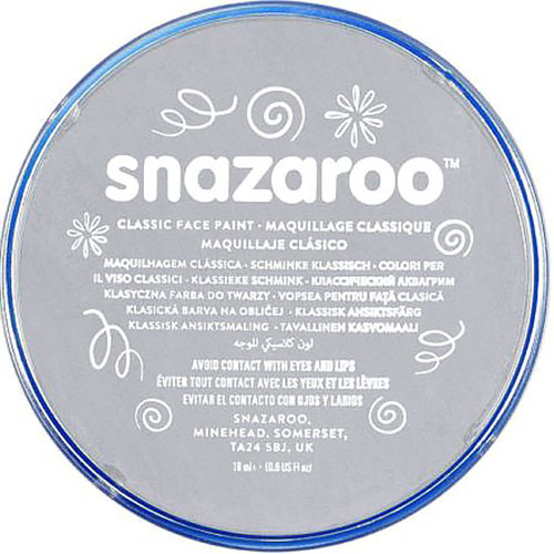 Snazaroo Face Paint - Light Grey 