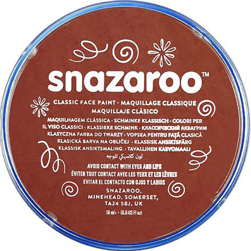 Snazaroo Face Paint - Rust Brown