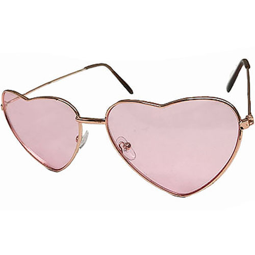 Heart Shape Glasses (Pink)