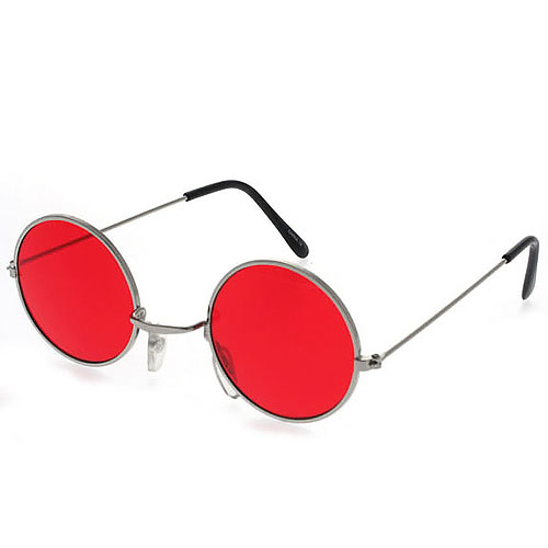 Lennon Glasses - Red