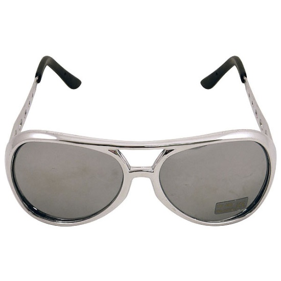 Elvis Glasses (Silver)