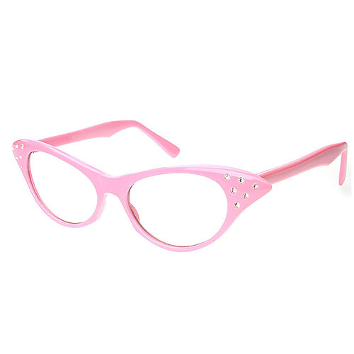 50's Glasses (Pink)
