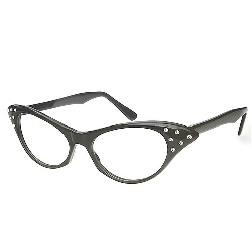 50s Glasses (Black)