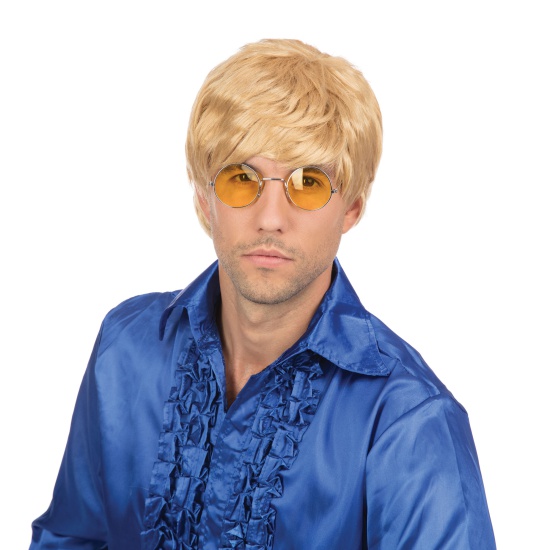 Blonde Short Male Wig 