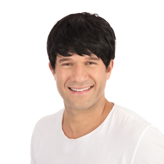 Short Male Wig - Black