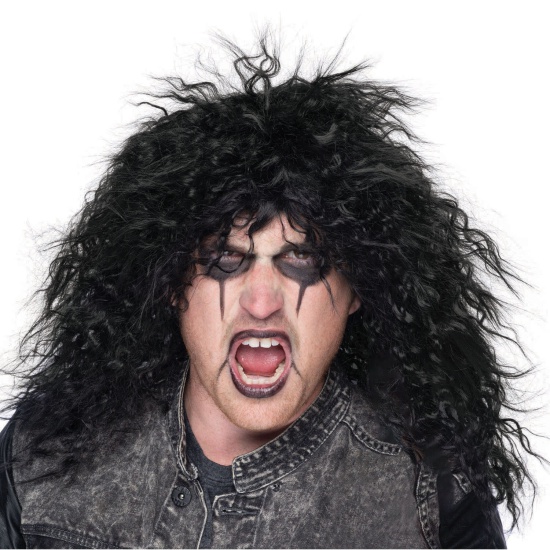 Rock Star Wig - Black