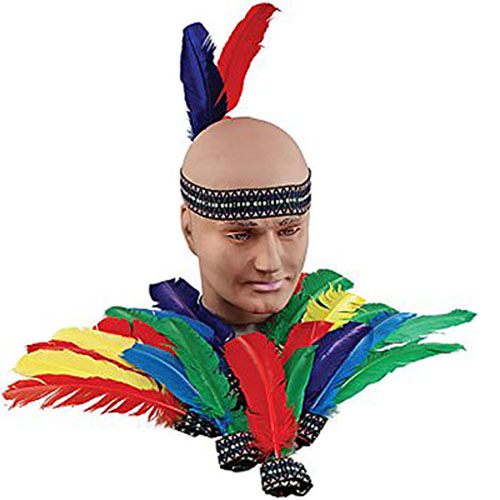 Indian Feather Head Band