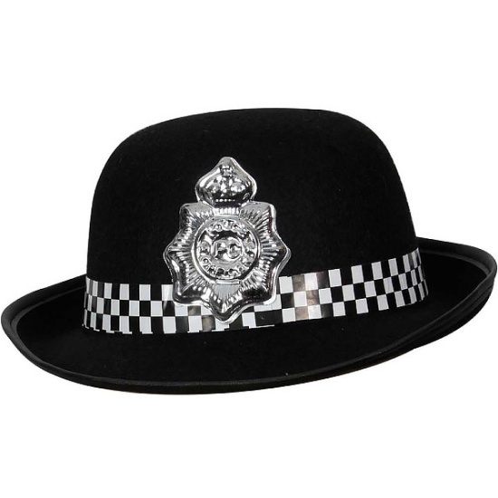 Policewoman's Hat With Badge