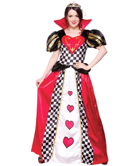 Fairytale Queen Of Hearts Costume