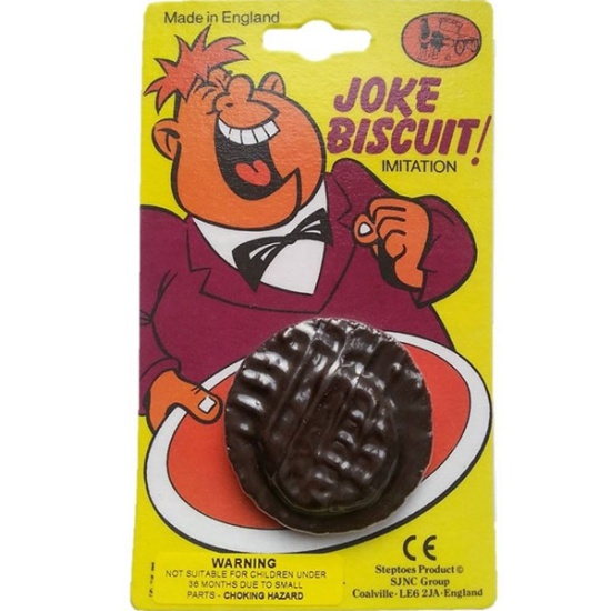 Jaffa Cake Joke Biscuit