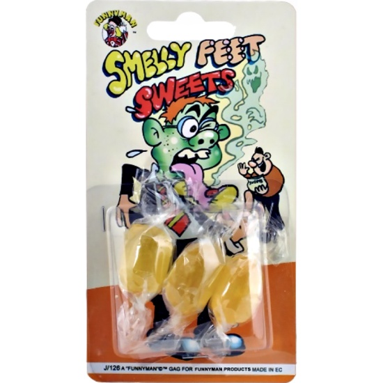 Smelly Feet Sweets 3pk