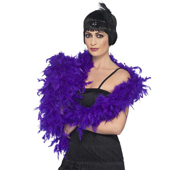 Feather Boa - Purple