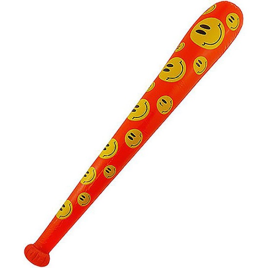 Inflatable Baseball Bat (Smiley)