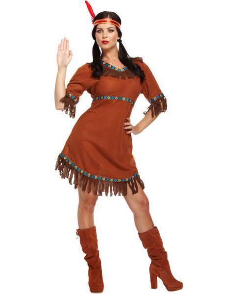 Red Indian Costume 