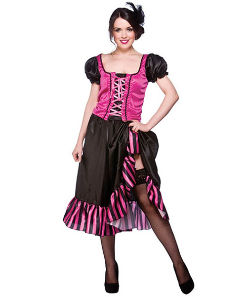 Western Saloon Girl Costume 