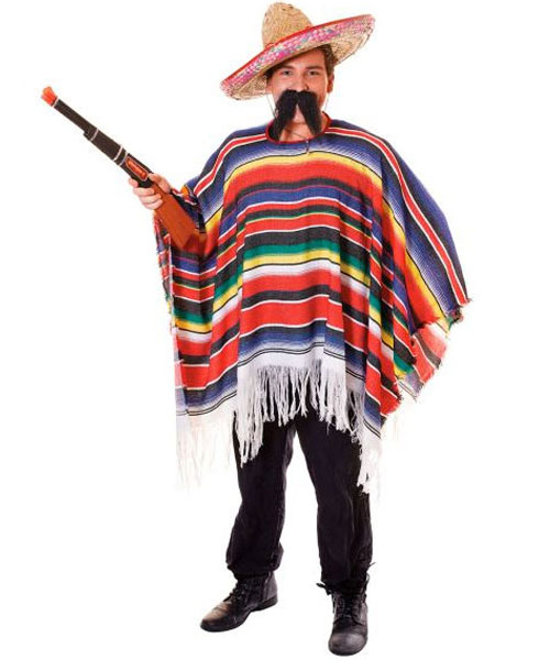 Poncho  - Multicoloured