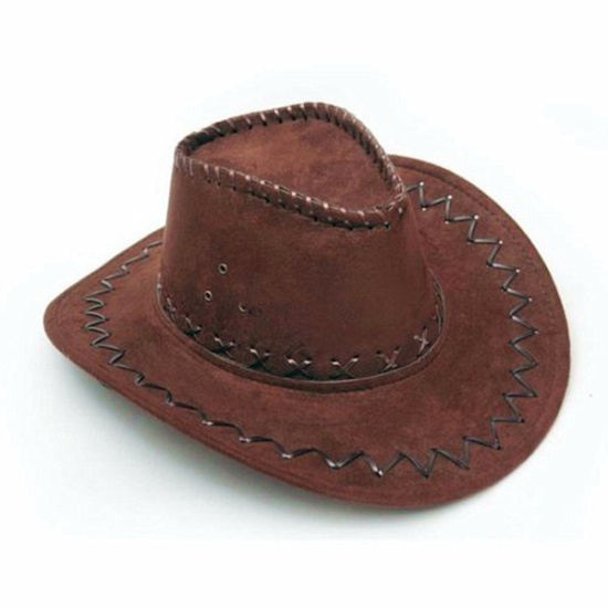 Felt Cowboy Hat - Brown