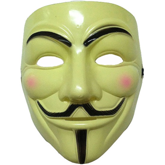 V For Vendetta Mask - Cream