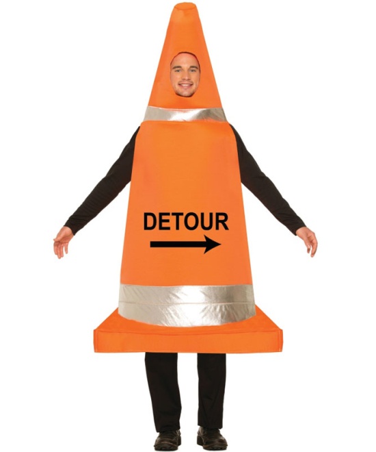 Traffic Cone Costume 
