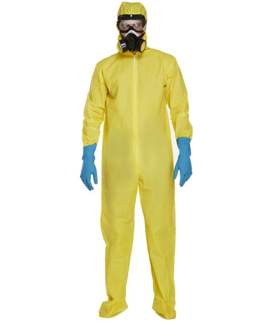 Yellow Protective Suit