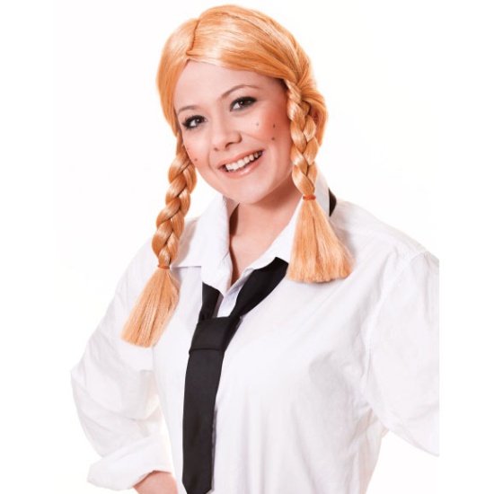 Schoolgirl Wig - Blonde