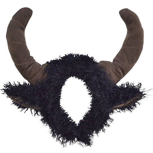 Bull Horns on Headband