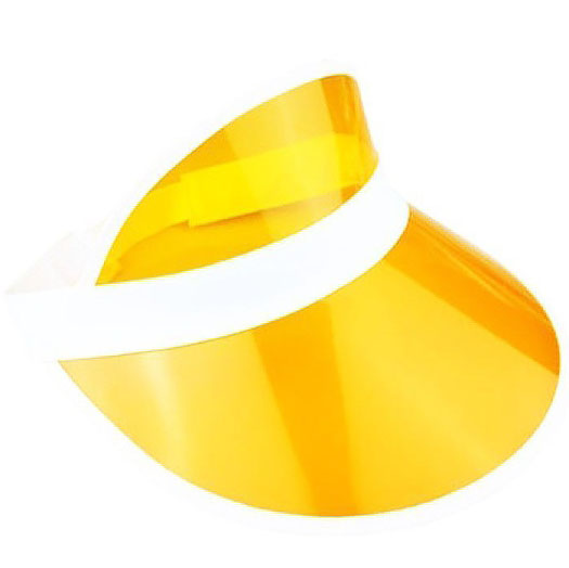 Yellow Sun Visor 