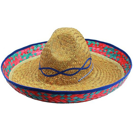 Sombrero Hat (Blue)