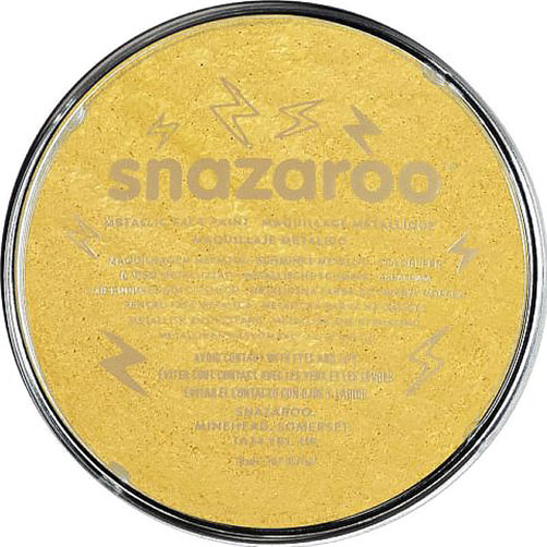 Metallic Snazaroo Face Paint - Gold