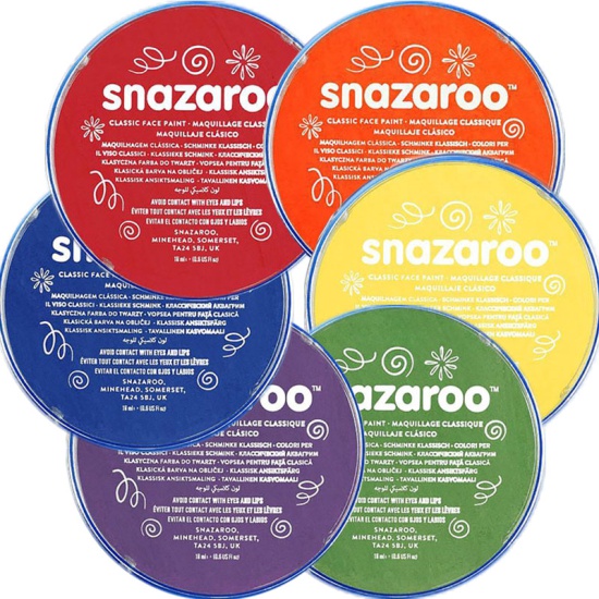 Snazaroo Face Paint Set - Rainbow 