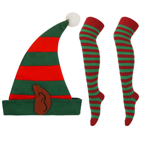 Elf Hat & Stockings