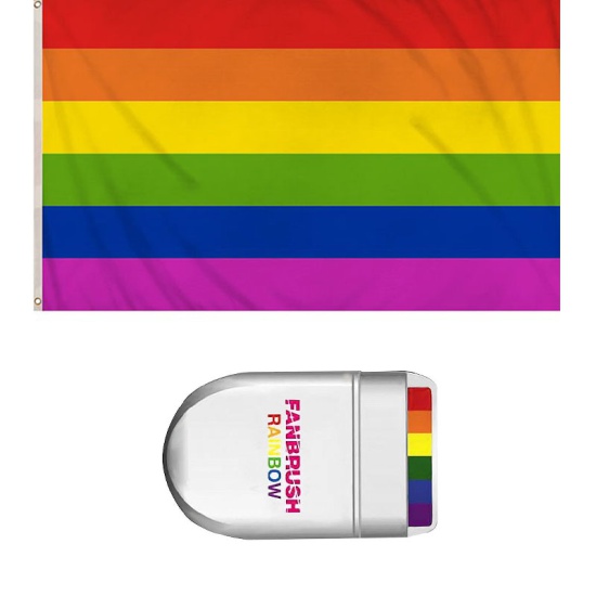 Pride Set (Flag & Fanbrush)