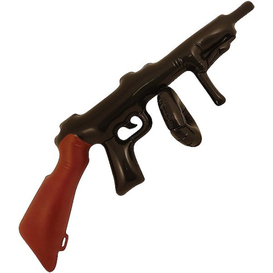 Inflatable Tommy Gun