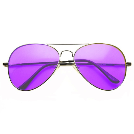  Aviator Glasses (Purple)