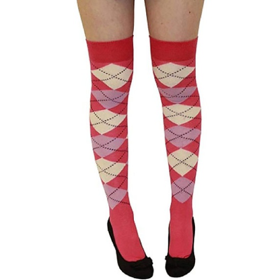 Golf Socks - Pink & Purple