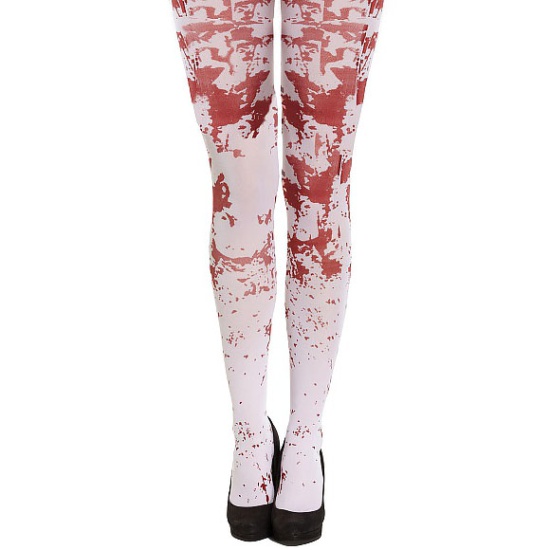 Tights - White Blood Stained 