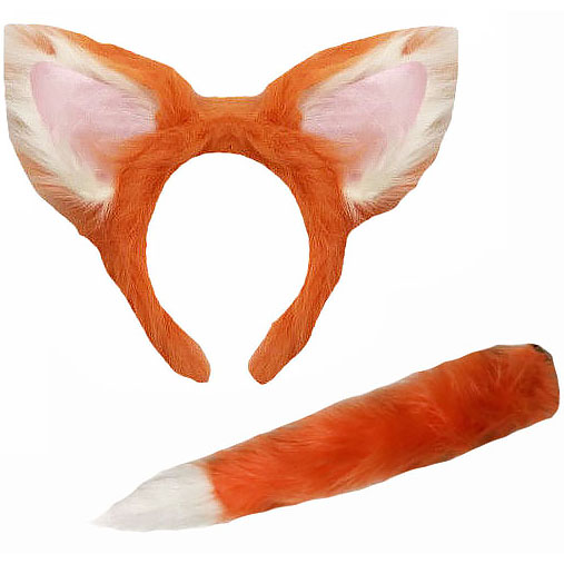 Fluffy Orange Fox Set