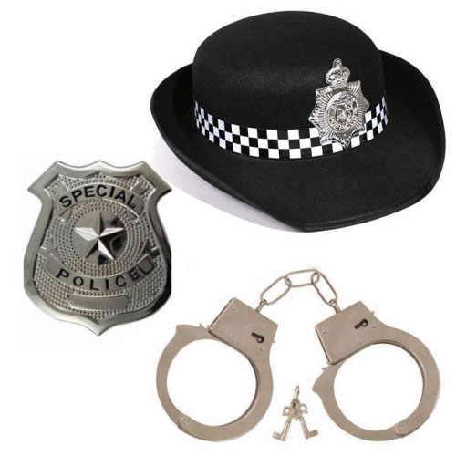 Policewoman Set - 3 Piece