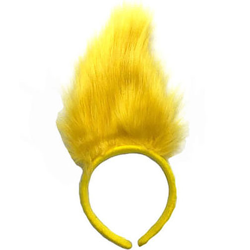 Troll Doll Headband - Yellow